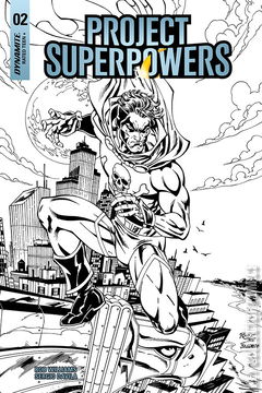 Variant Cover for Project Superpowers #2