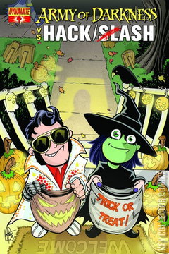 Variant Cover for Army of Darkness vs. Hack / Slash #4