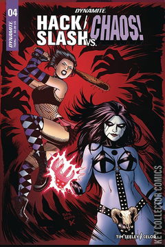 Variant Cover for Hack / Slash vs. Chaos #4
