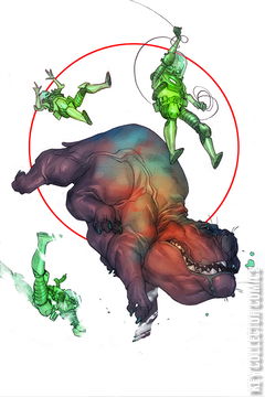 Variant Cover for Warlord of Mars Attacks #5