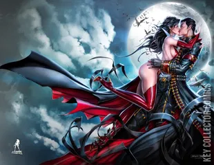 Variant Cover for Vampirella / Dracula: Unholy #4