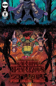 Variant Cover for Teenage Mutant Ninja Turtles / Stranger Things #4