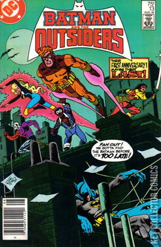 Variant Cover for Batman and the Outsiders #13