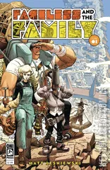 Variant Cover for Faceless and the Family #1