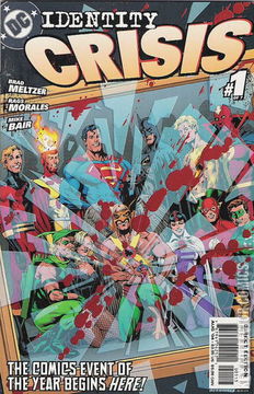 Variant Cover for Identity Crisis #1