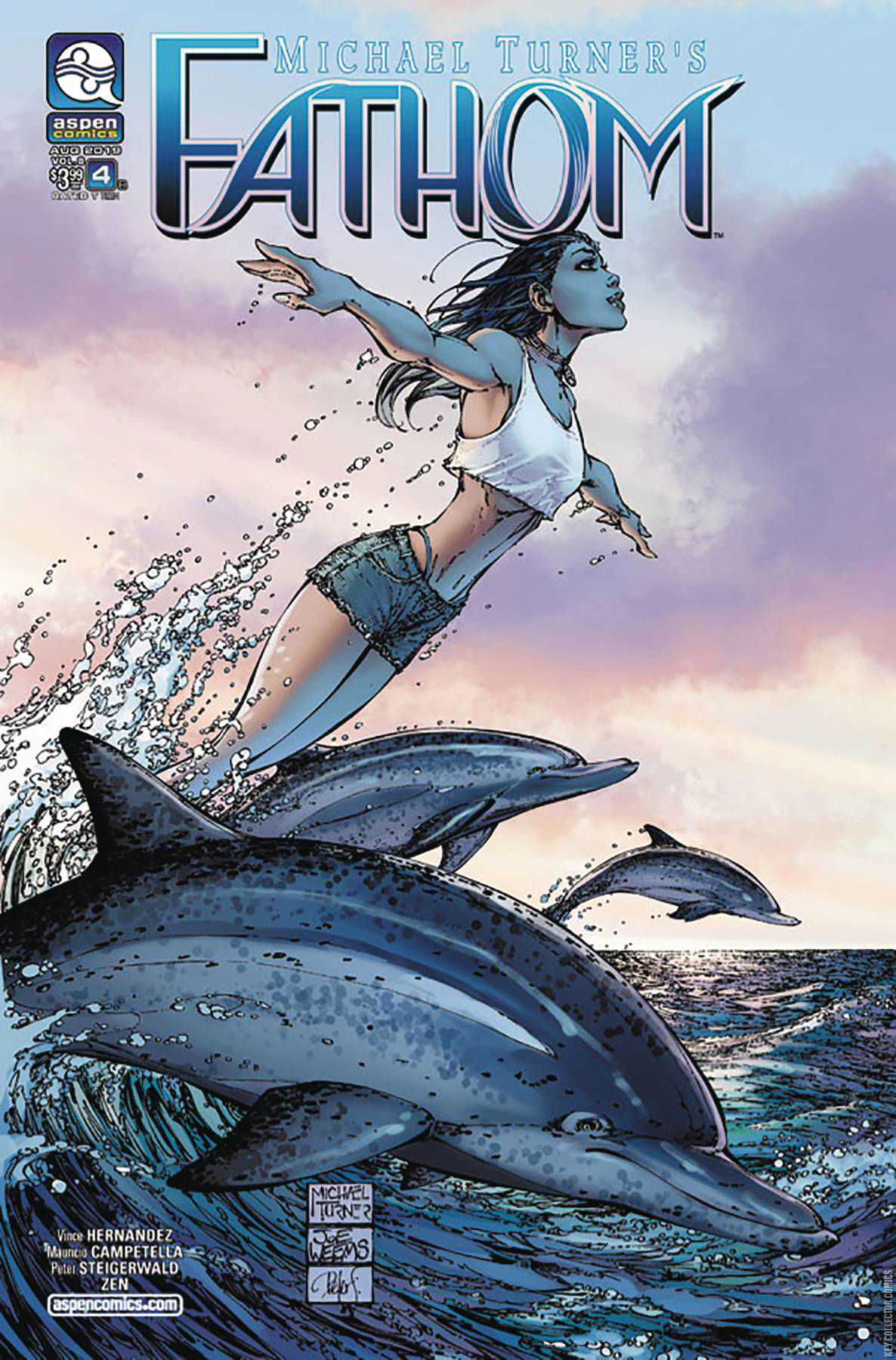 Variant Cover for Fathom #4