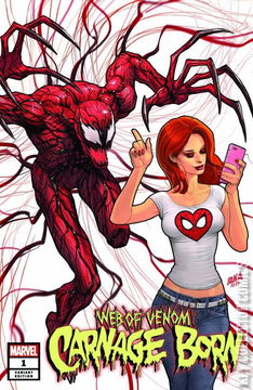 Variant Cover for Web of Venom: Carnage Born #1