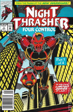 Variant Cover for Night Thrasher: Four Control #1