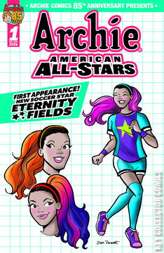 Variant Cover for Archie Comics 85th Anniversary Presents: Archie - American All Stars #1