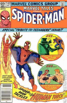 Variant Cover for Marvel Tales #145