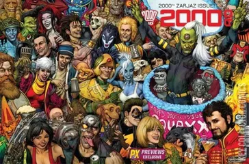 Variant Cover for 2000 AD #2000