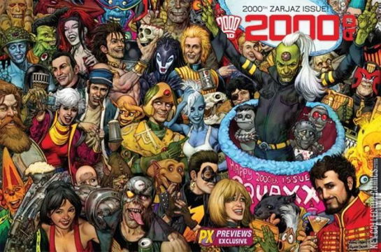 Variant Cover for 2000 AD #2000