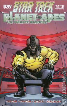 Variant Cover for Star Trek / Planet of the Apes: The Primate Directive #1