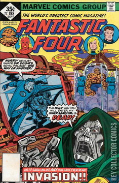 Variant Cover for Fantastic Four #198