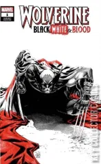 Variant Cover for Wolverine: Black, White & Blood #1