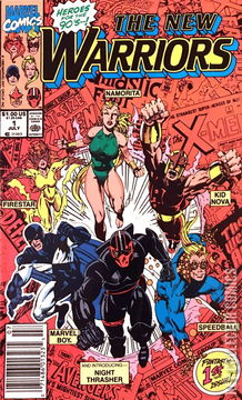 Variant Cover for New Warriors #1