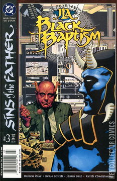 Variant Cover for JLA: Black Baptism #3