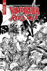 Variant Cover for Vampirella / Red Sonja #3