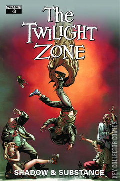 Variant Cover for The Twilight Zone: Shadow and Substance #3