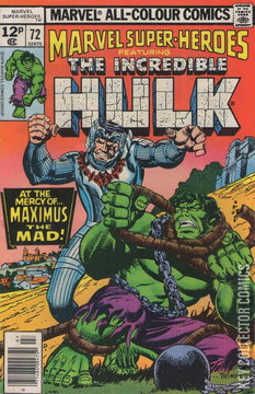 Variant Cover for Marvel Super-Heroes #72