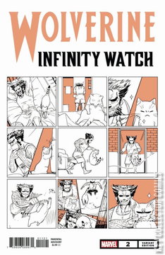 Variant Cover for Wolverine: Infinity Watch #2