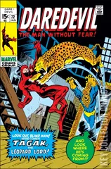Cover for Daredevil #72