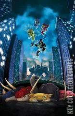 Variant Cover for Mighty Morphin Power Rangers / Teenage Mutant Ninja Turtles #5