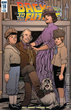 Variant Cover for Back to the Future #18