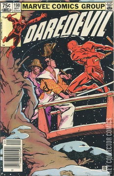 Variant Cover for Daredevil #198