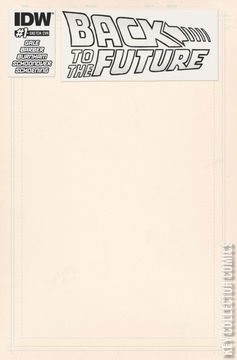 Variant Cover for Back to the Future #1