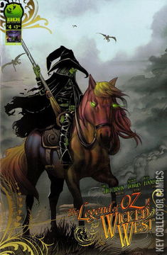 Variant Cover for The Legend of Oz: The Wicked West #4