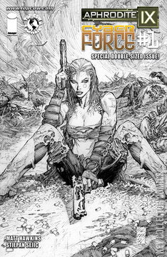Variant Cover for Aphrodite IX / Cyber Force #1