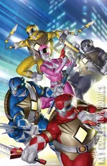 Variant Cover for Mighty Morphin Power Rangers / Teenage Mutant Ninja Turtles #2