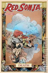 Variant Cover for Red Sonja #24