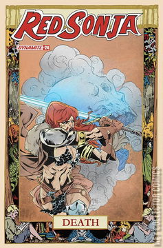 Variant Cover for Red Sonja #24