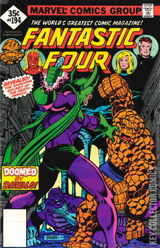 Variant Cover for Fantastic Four #194