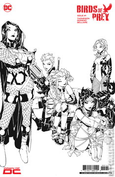 Variant Cover for Birds of Prey #1