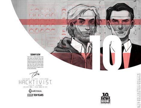 Variant Cover for Hacktivist #1