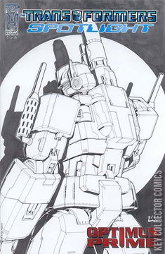 Variant Cover for Transformers Spotlight: Optimus Prime #1