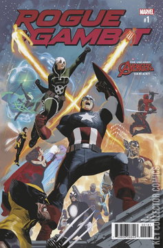 Variant Cover for Rogue and Gambit #1