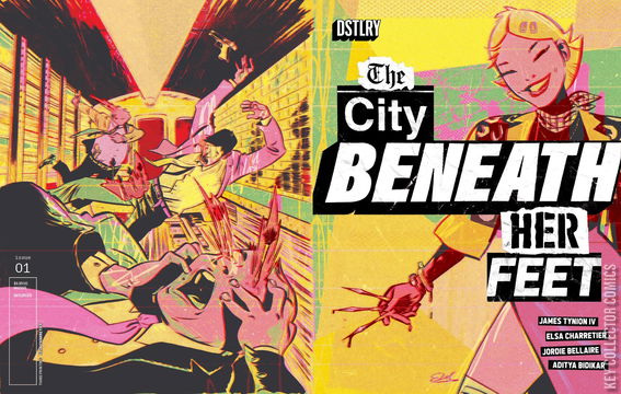 Variant Cover for City Beneath Her Feet #1