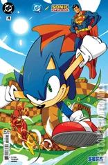 Variant Cover for DC x Sonic the Hedgehog #4