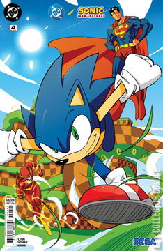 Variant Cover for DC x Sonic the Hedgehog #4