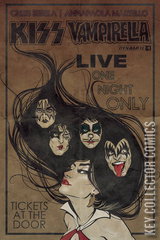 Variant Cover for KISS / Vampirella #1