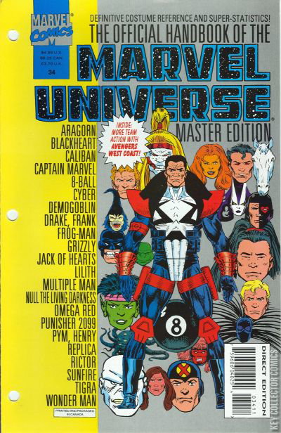 The Official Handbook of the Marvel Universe - Master Editio