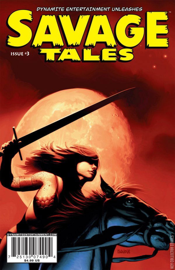 Cover art for Savage Tales #3 