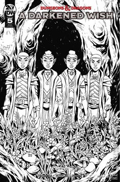 Variant Cover for Dungeons & Dragons: A Darkened Wish #5