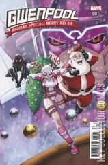 Variant Cover for Gwenpool Holiday Special: Merry Mix-Up #1