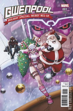 Variant Cover for Gwenpool Holiday Special: Merry Mix-Up #1