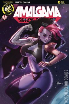 Variant Cover for Amalgama Space Zombie #5